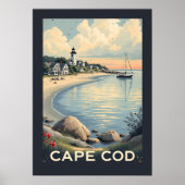 Poster Massachusetts de Cape Cod (Devant)