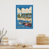Poster Massachusetts de Cape Cod (Cuisine)