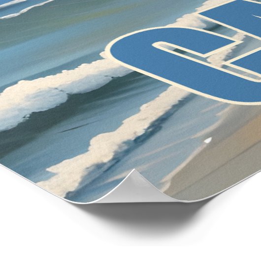 Poster Massachusetts de Cape Cod (Coin)