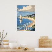Poster Massachusetts de Cape Cod (Cuisine)