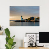 Poster Massachusetts, Gloucester, Annisquam, Annisquam (Bureau à domicile)