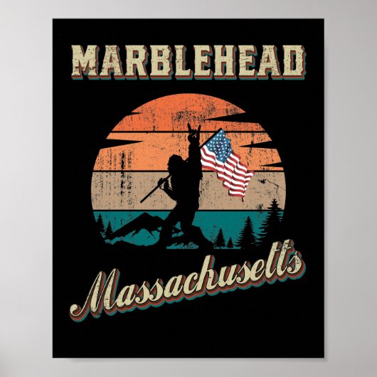 Poster Massachusetts Marblehead (Devant)