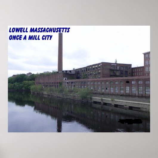 POSTER MASSACHUSETTS MILLS (Devant)