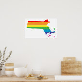 Poster massachusetts pride. (Cuisine)