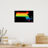 Poster massachusetts pride. (Cuisine)