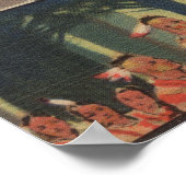 Poster Massachusetts - Salutations de la piste Mohawk (Coin)