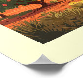 Poster Massachusetts vintages de Boston (Coin)