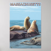Poster MassachusettsScène Lions Mer (Devant)