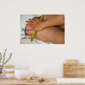 Poster Massage en bambou (Cuisine)