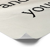 Poster Massage en bambou (Coin)