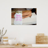 Poster Massage en bambou (Cuisine)