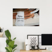 Poster Massage en bambou (Bureau à domicile)