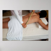 Poster Massage En Bambou Sur Les Côtes (Devant)