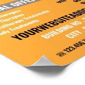 Poster Massage relaxant, Massage, Massage Parlant (Coin)