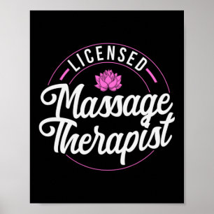 Poster Massage Thérapeutique Massage Thérapie Massage Aut
