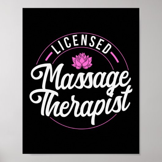 Poster Massage Thérapeutique Massage Thérapie Massage Aut (Devant)