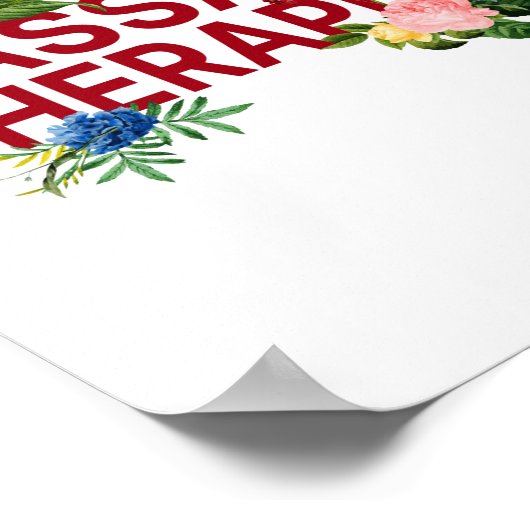 Poster Massage Thérapie Massage (Coin)