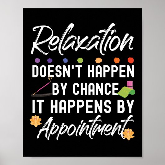 Poster Massage Thérapie Massage Relaxation (Devant)