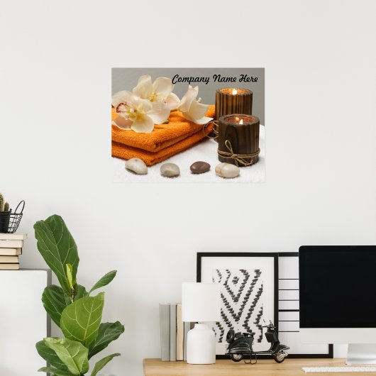 Poster Massages (Bureau à domicile)