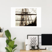 Poster Masse du navire (Bureau à domicile)