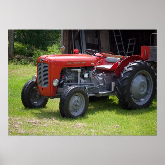 Poster Massey Ferguson 35X (Devant)
