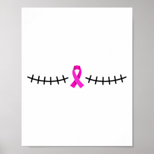 Poster Mastectomie Scar Cancer du sein Survivant