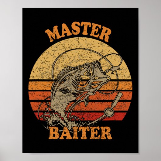 Poster Master Byiter Funny Fishing (Devant)