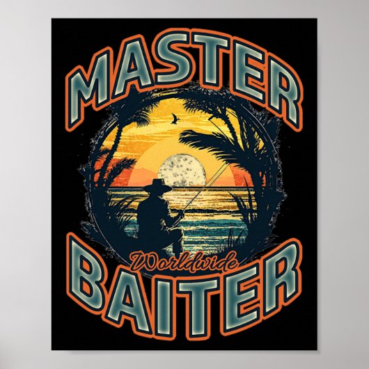 Poster Master Byiter Worldwide Pêcheurs passionnés (Devant)