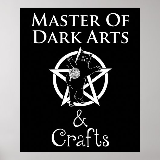 Poster Master of Dark Arts & Crafts (Devant)