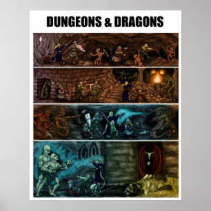 Poster Masters de Dungeon