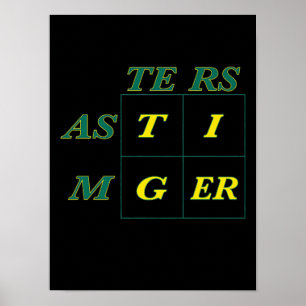 Poster Masters de Tiger Goat Woods