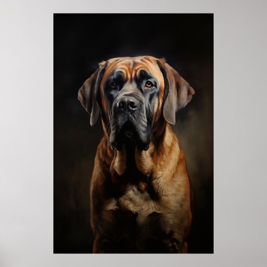 Poster Mastiff anglais (Devant)