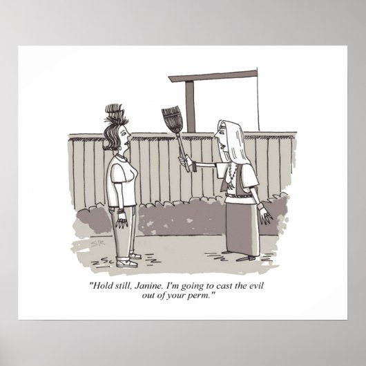 Poster mat de la valeur Evil Perm (Devant)