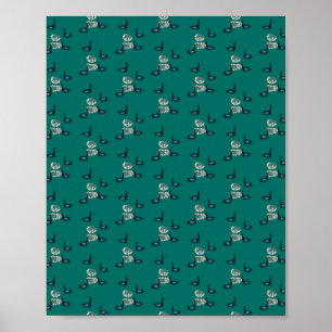 poster mat pattern_6_canards, l'amie d'une fille
