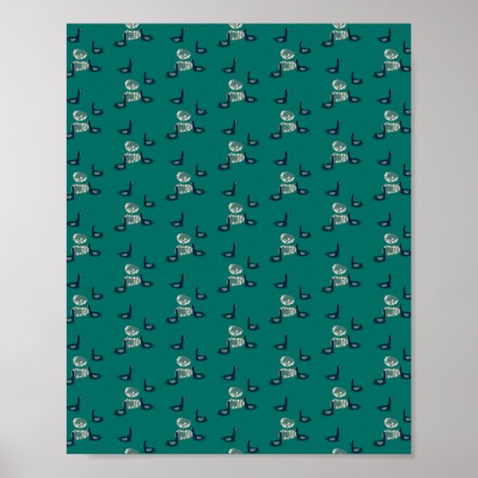 poster mat pattern_6_canards, l'amie d'une fille (Devant)