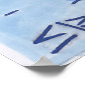 Poster mat surf magnétique (Coin)