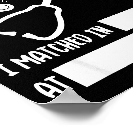 Poster Match Day 2026 Future Doctor Physician Residency F (Coin)