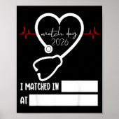 Poster Match Day 2026 Future Doctor Physician Residency F (Devant)