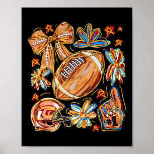 Poster Match de Football Jour de Sport Amateur d'Automne