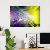 Poster Match d'échecs (Bureau à domicile)