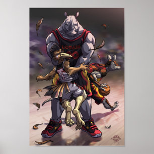 Poster Match rêveur #5 de FBA