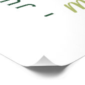 Poster Matcha and cat lover funny just a girl kawaii (Coin)