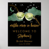 Poster Matcha Lune Céleste Fabriquée En Fête des mariées  (Devant)
