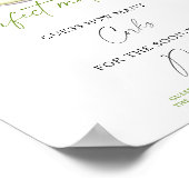 Poster Matcha tea Bridal shower How Many Corks  (Coin)