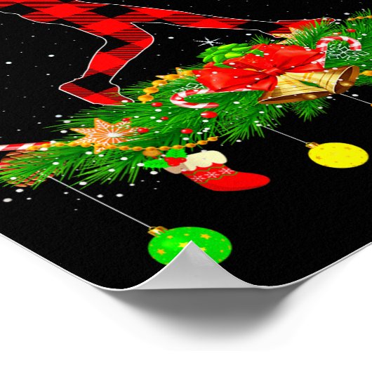 Poster Matching Buffalo Plaid Softball Srts Christmas Paj (Coin)