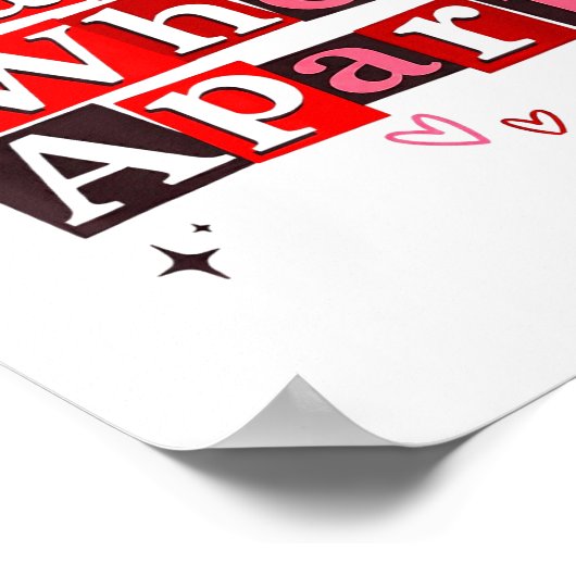 Poster Matching Couple Makes When Apart Long Distance Rel (Coin)