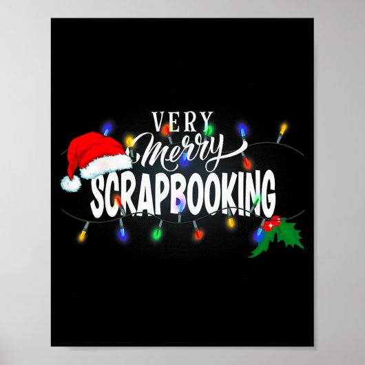 Poster Matching Very Merry Scrapbooking Christmas (Devant)