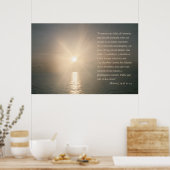 Poster Mateo 5: 14-16 (version horizontale) (Cuisine)