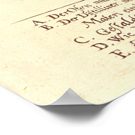 Poster Matériel de distillation (Coin)