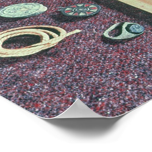 Poster Matériel d'écriture romain (Coin)